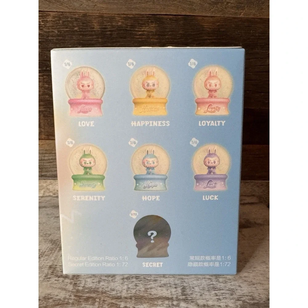 Authentic Pop‎ Mart Labubu Monsters Crystal Ball Blind Box · Sealed Collectible